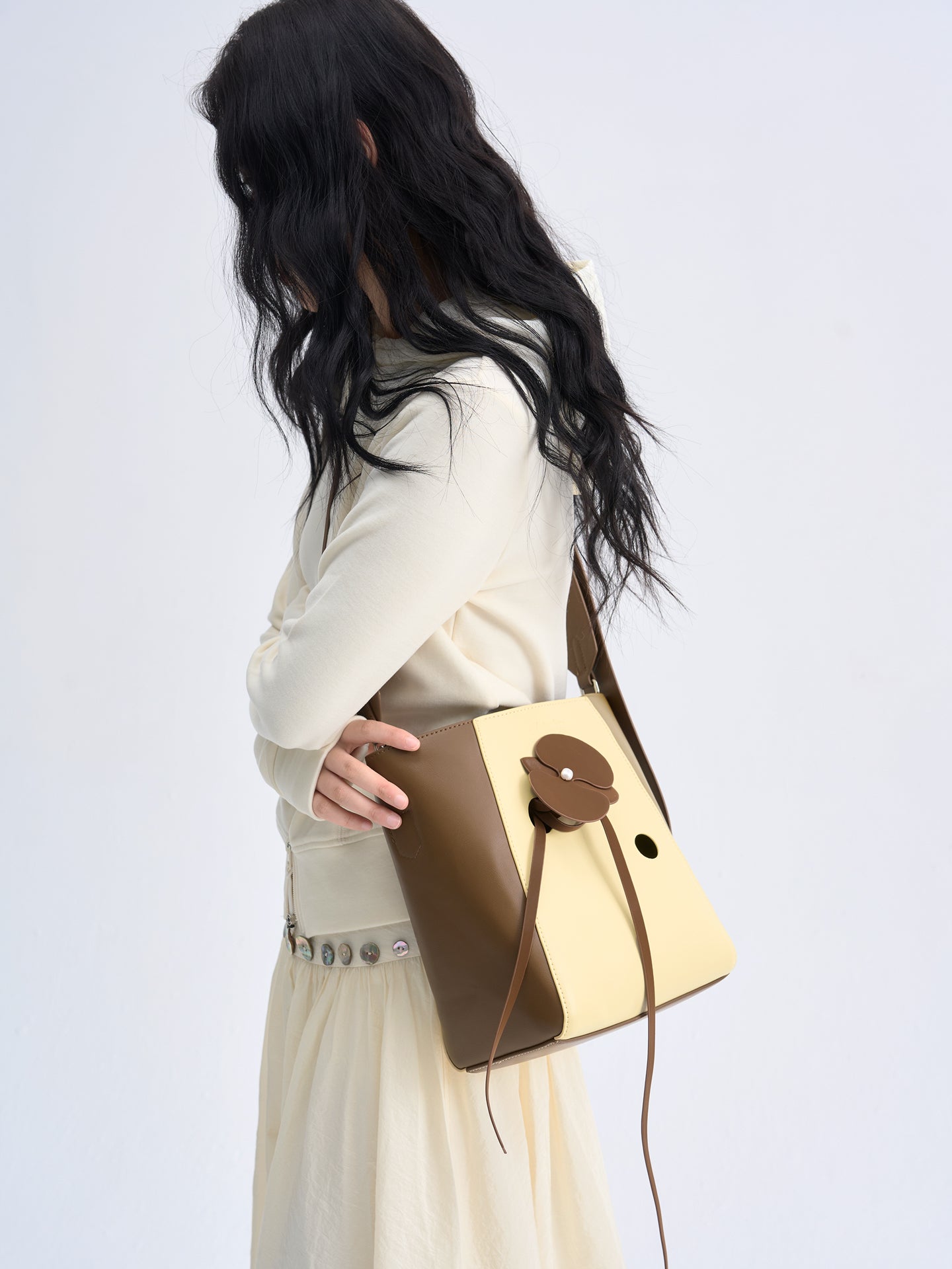 Sac fourre-tout Orchidée Citron