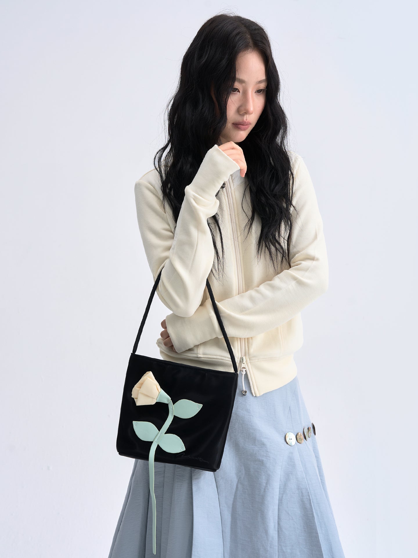 Le sac One Rose noir