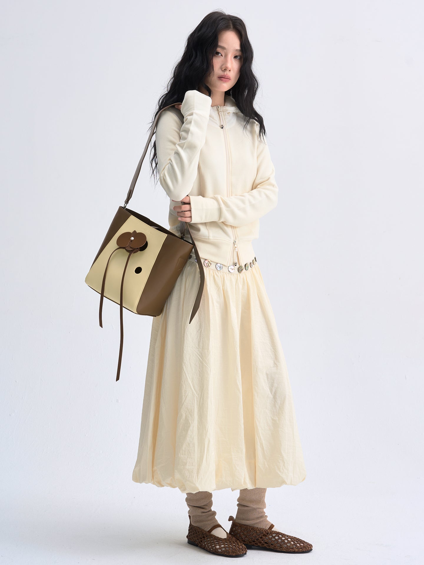 Sac fourre-tout Orchidée Citron