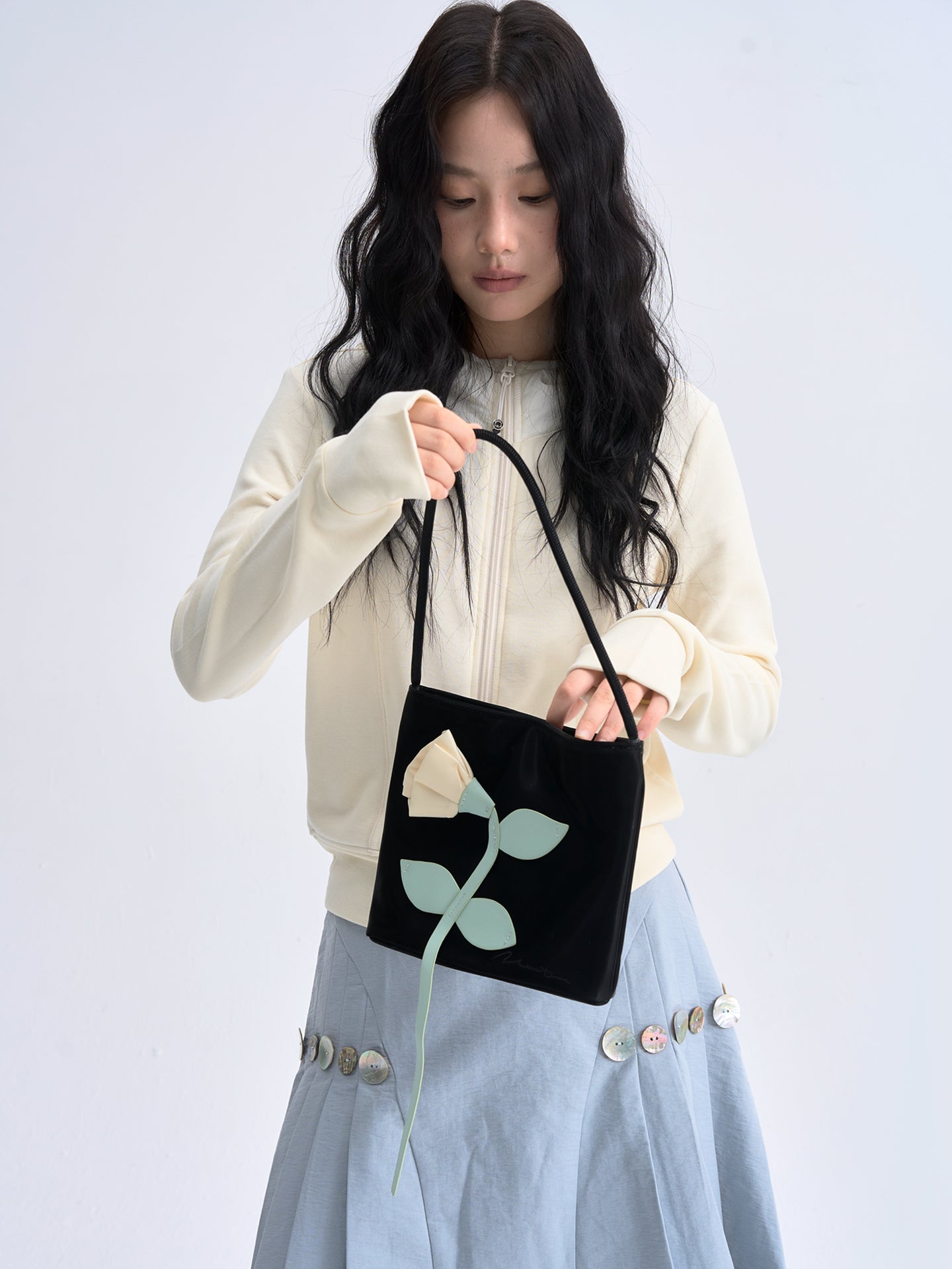 Le sac One Rose noir