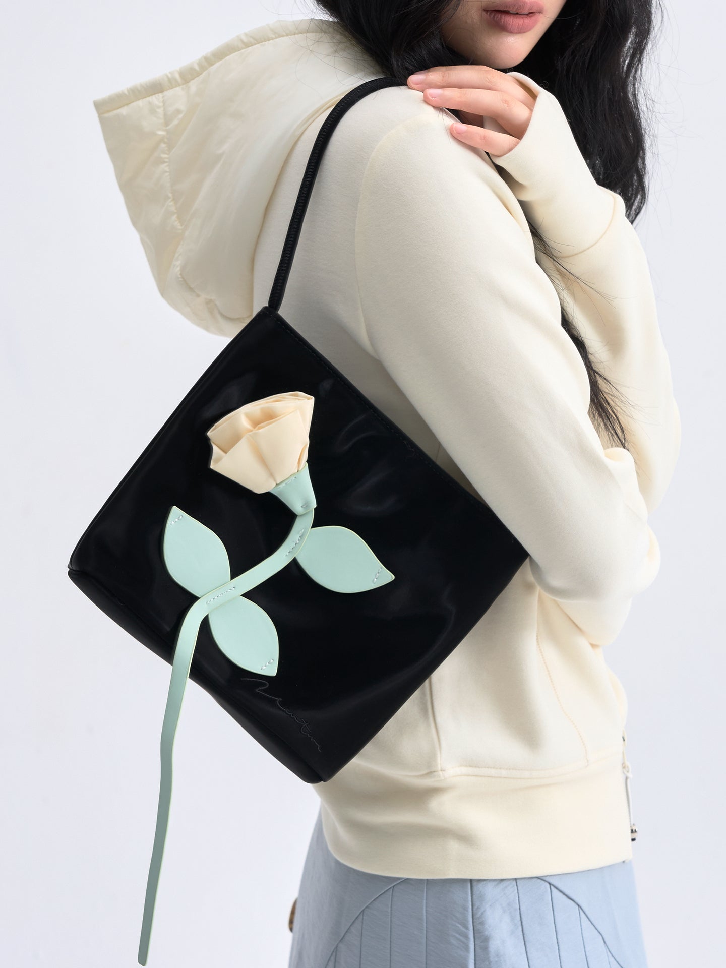 Le sac One Rose noir
