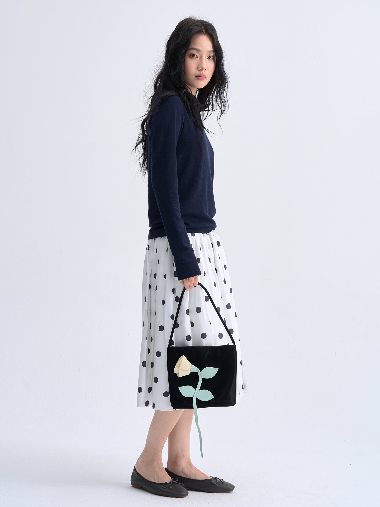 Le sac One Rose noir