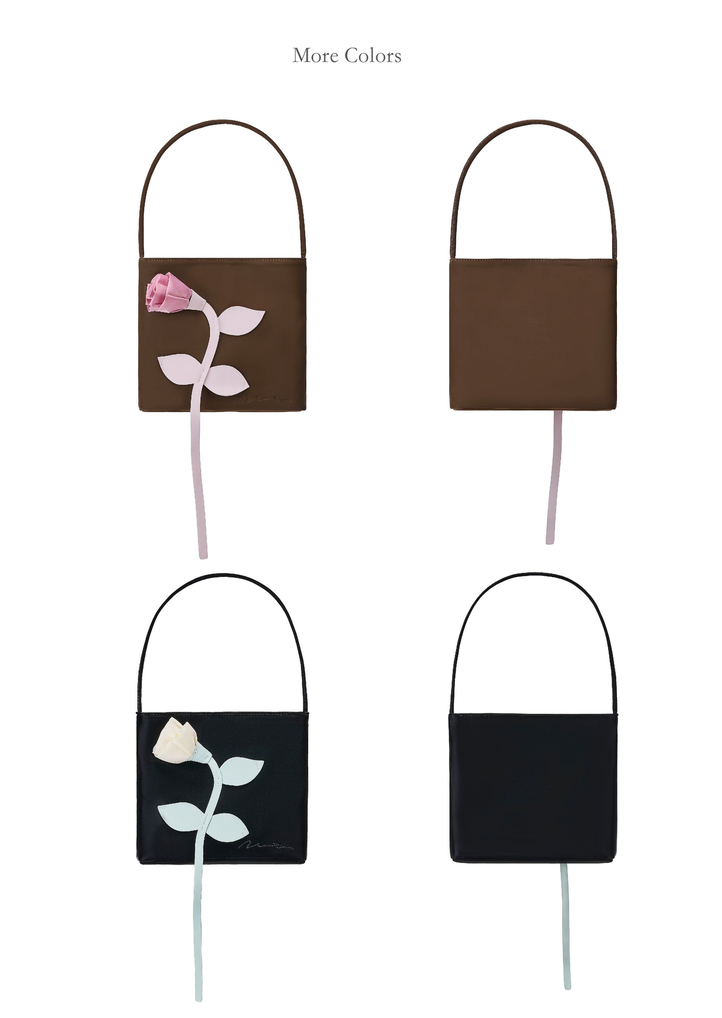 Le sac The One Rose en marron