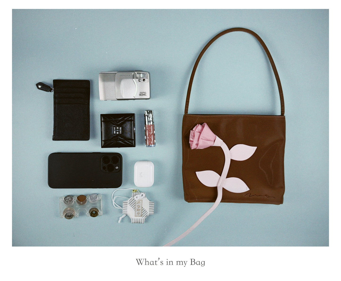 Le sac The One Rose en marron