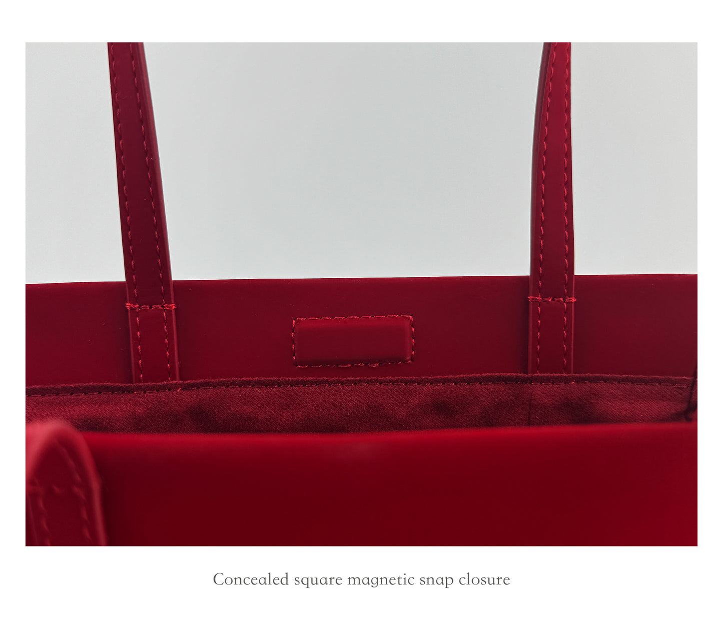 Sac à main Garden Basket rouge