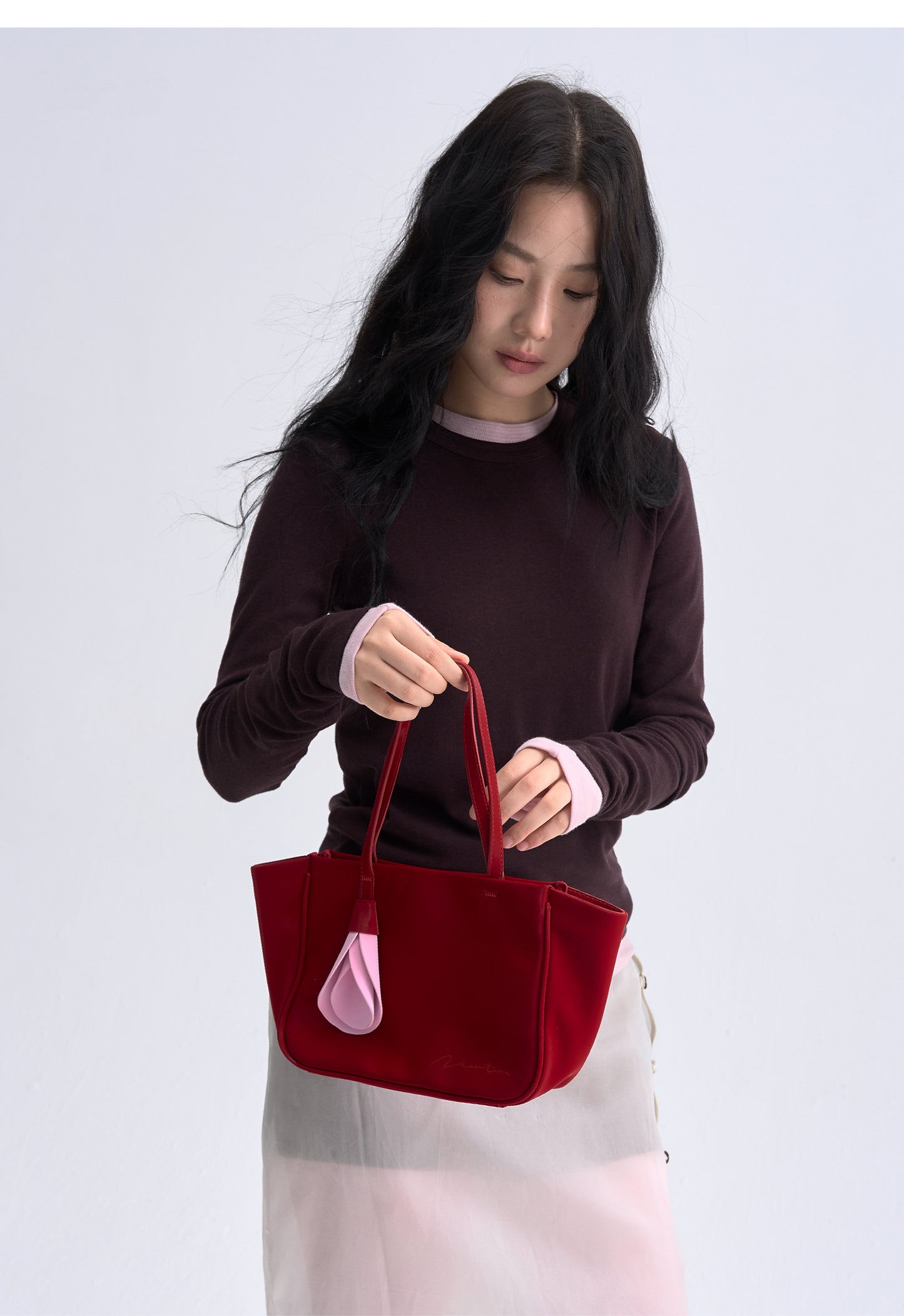 Sac à main Garden Basket rouge